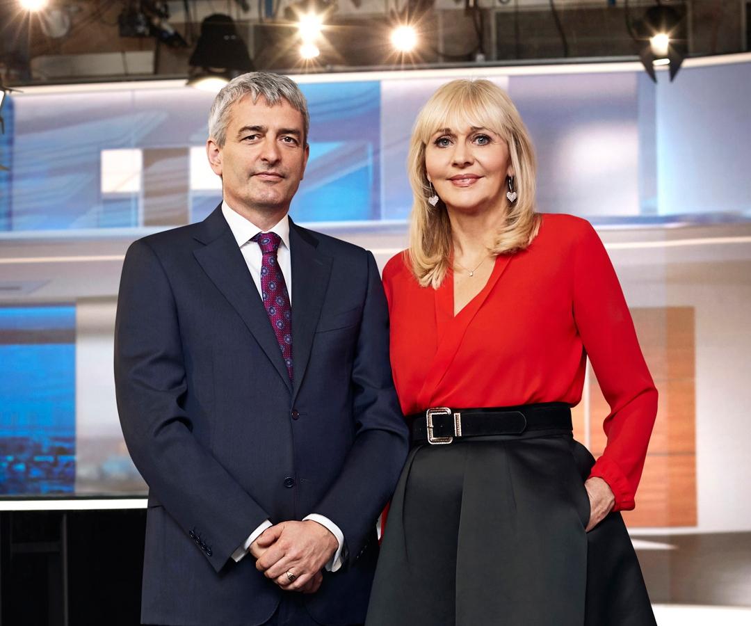 RTE Presenters <br> David McCullough & Miriam O'Callaghan <br> 1 of 2